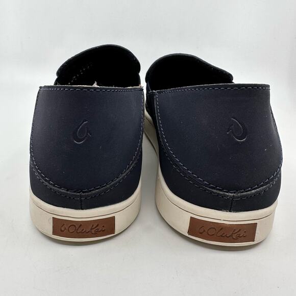 Olukai Women's Pull On Pehuea Casual Shoes US Sz 10 Blue Slip On Loafer Sneaker - Picture 7 of 10